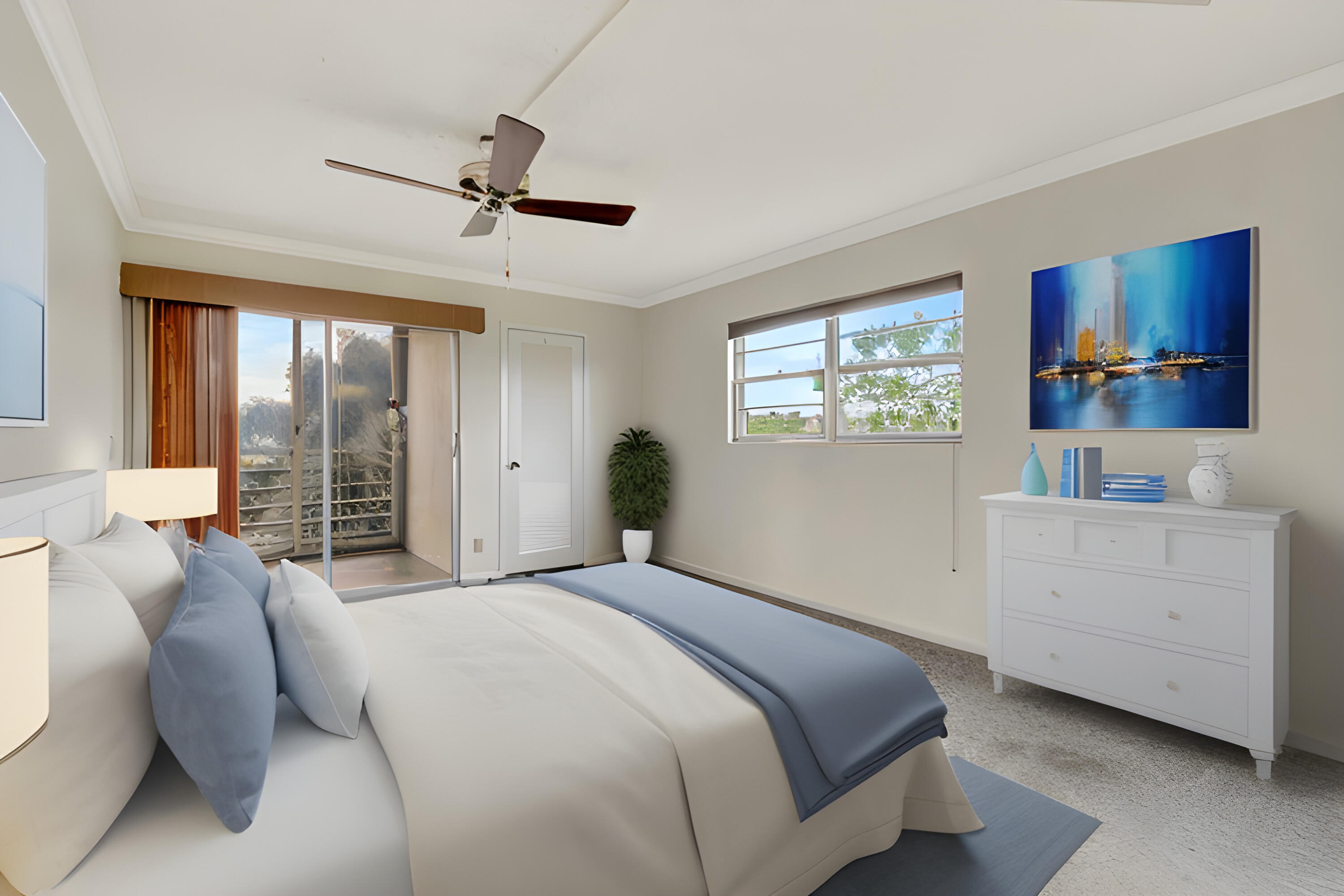 3021 Lincoln B Boca Raton, FL 33434 - Photo 23 of 48 Virtual Staging AI Bedroom-1.jpg-Decembe