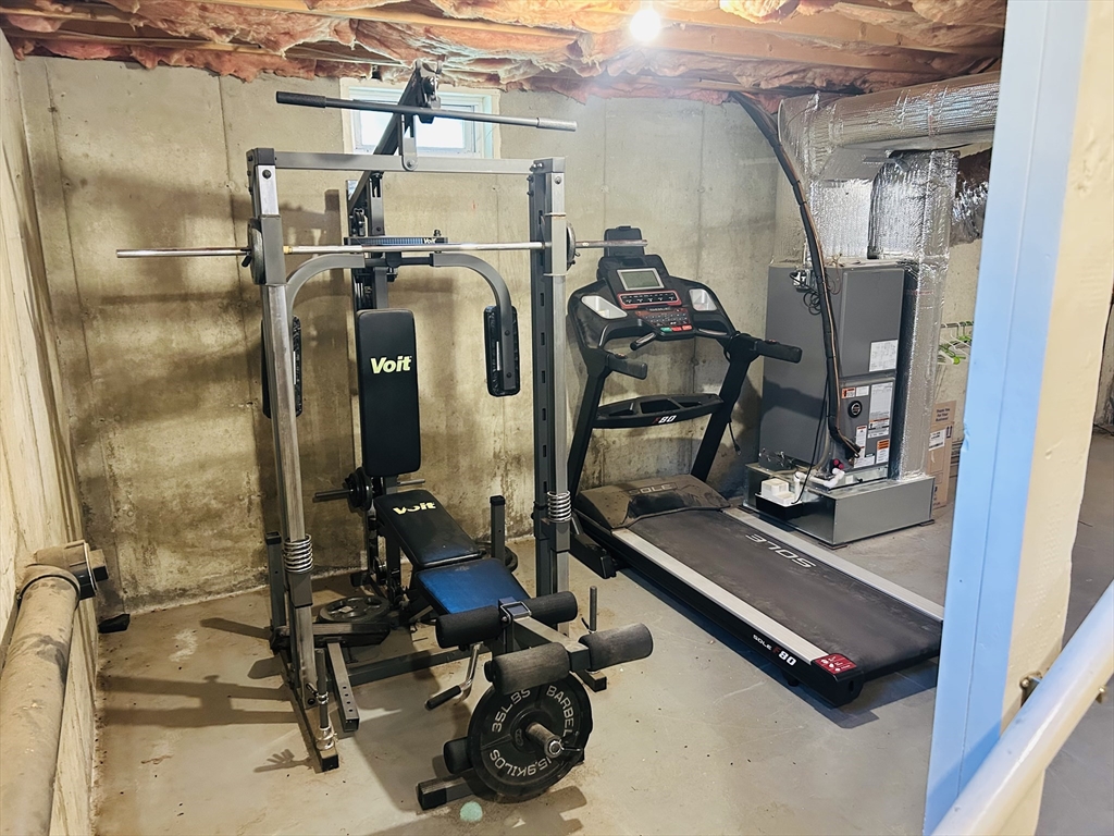 32 Sandy Pine Road Templeton, MA 01468 - Photo 30 of 30 a view of a room with gym equipment