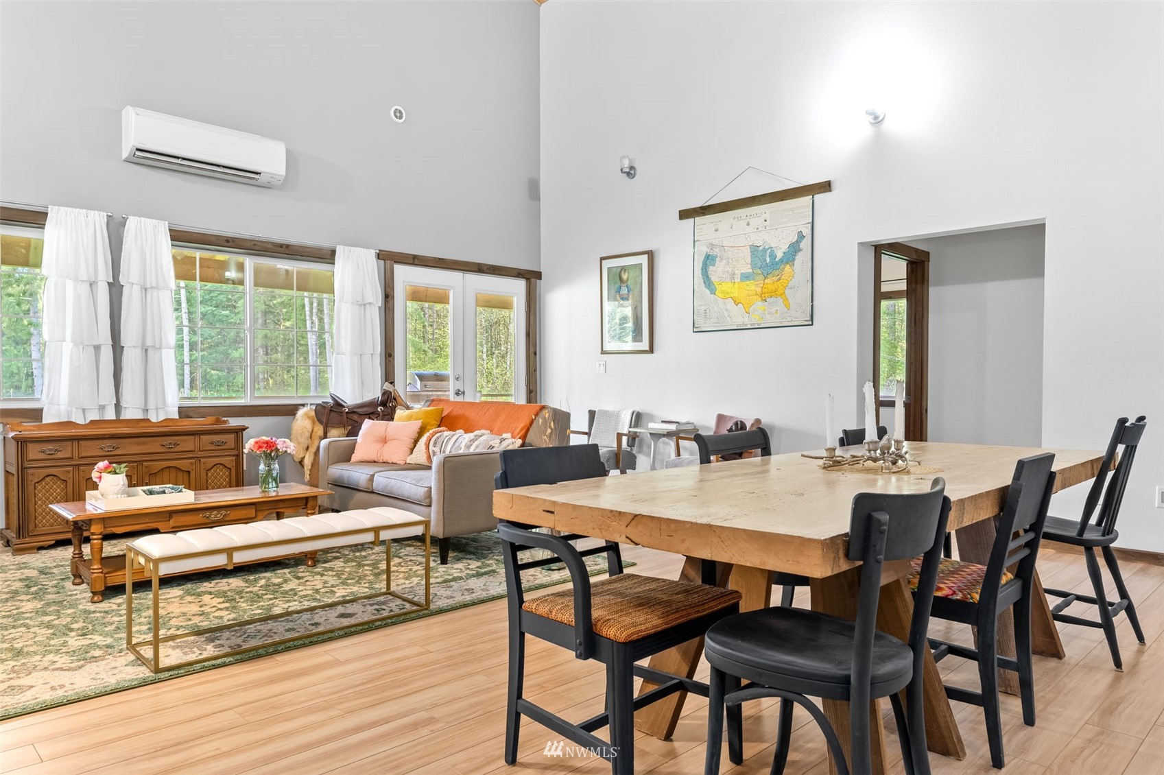 154 Rogerson Road Chehalis, WA 98532 - Photo 14 of 40 a view of a dining room with furniture a rug and wooden floor