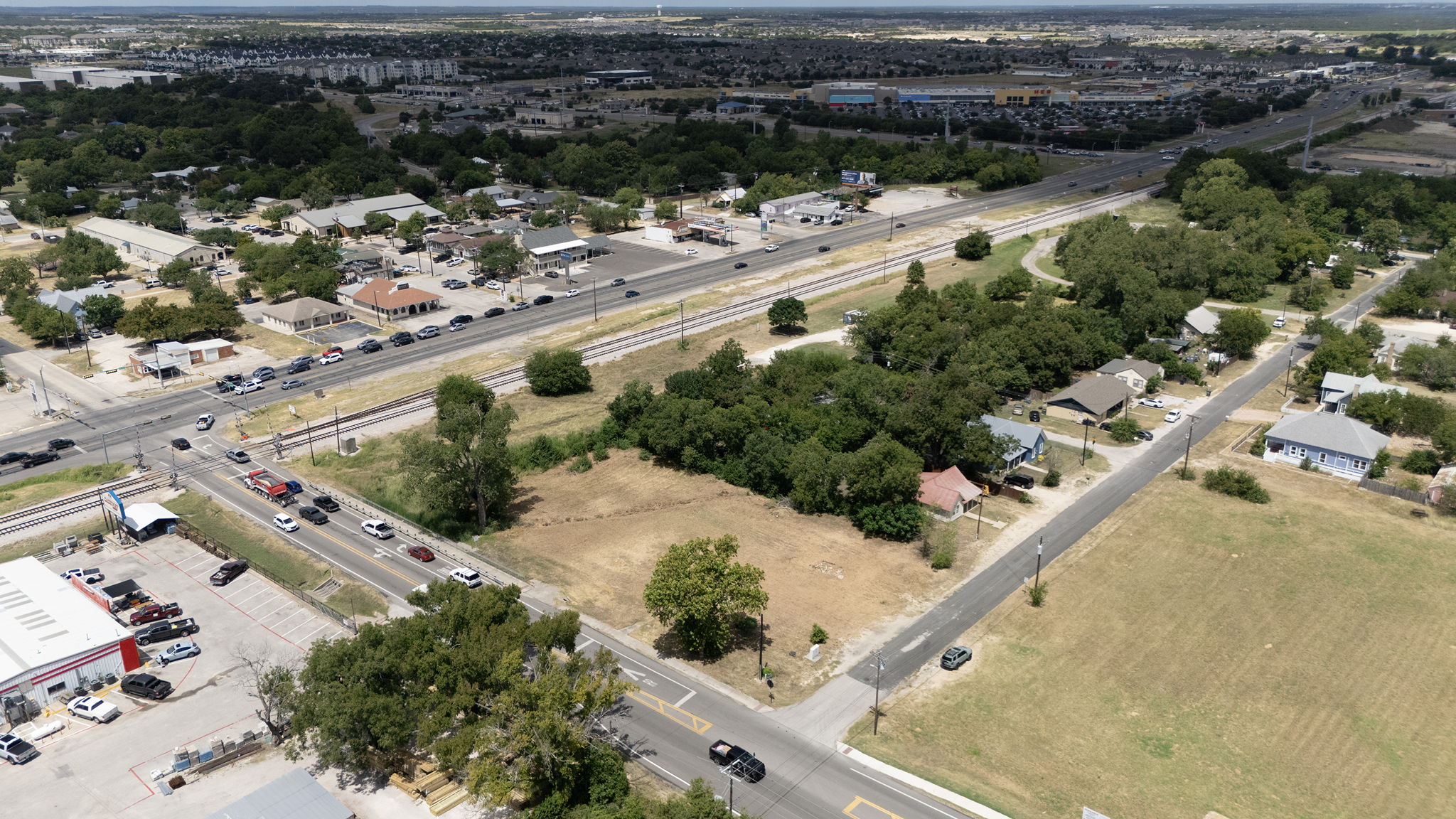 101 East South Street Leander, TX 78641 - Photo 3 of 18 Drone / aerial view