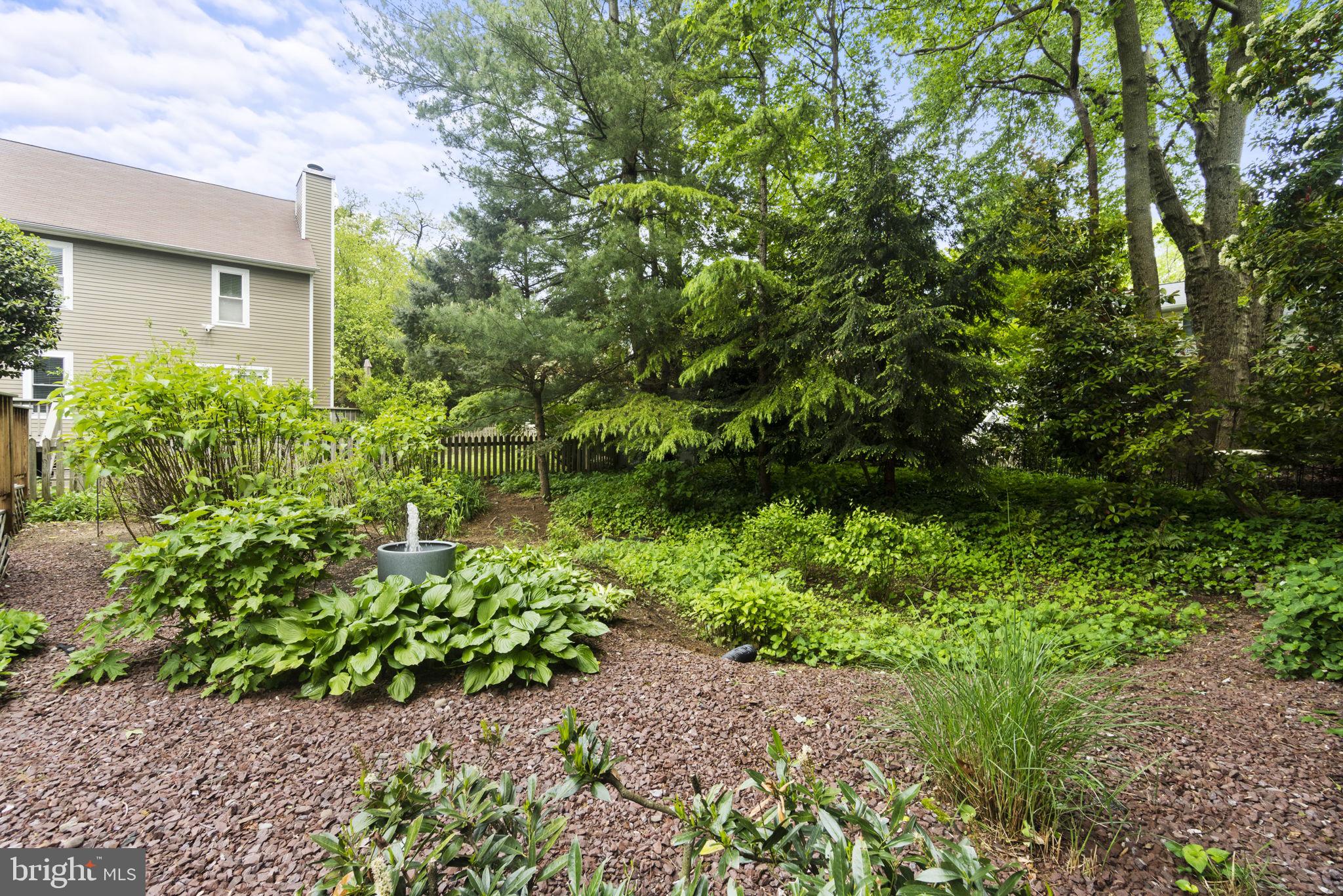 1558 Ritchie Lane Annapolis, MD 21401 - Photo 32 of 38 Gorgeous rain garden in the rear of the home