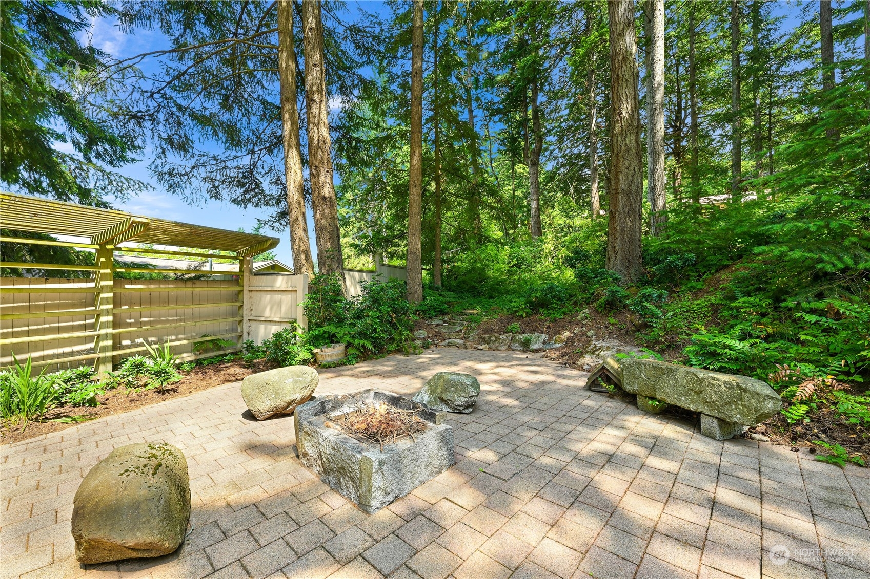 615 Canyon View Road Bellingham, WA 98225 - Photo 36 of 39 a view of a backyard