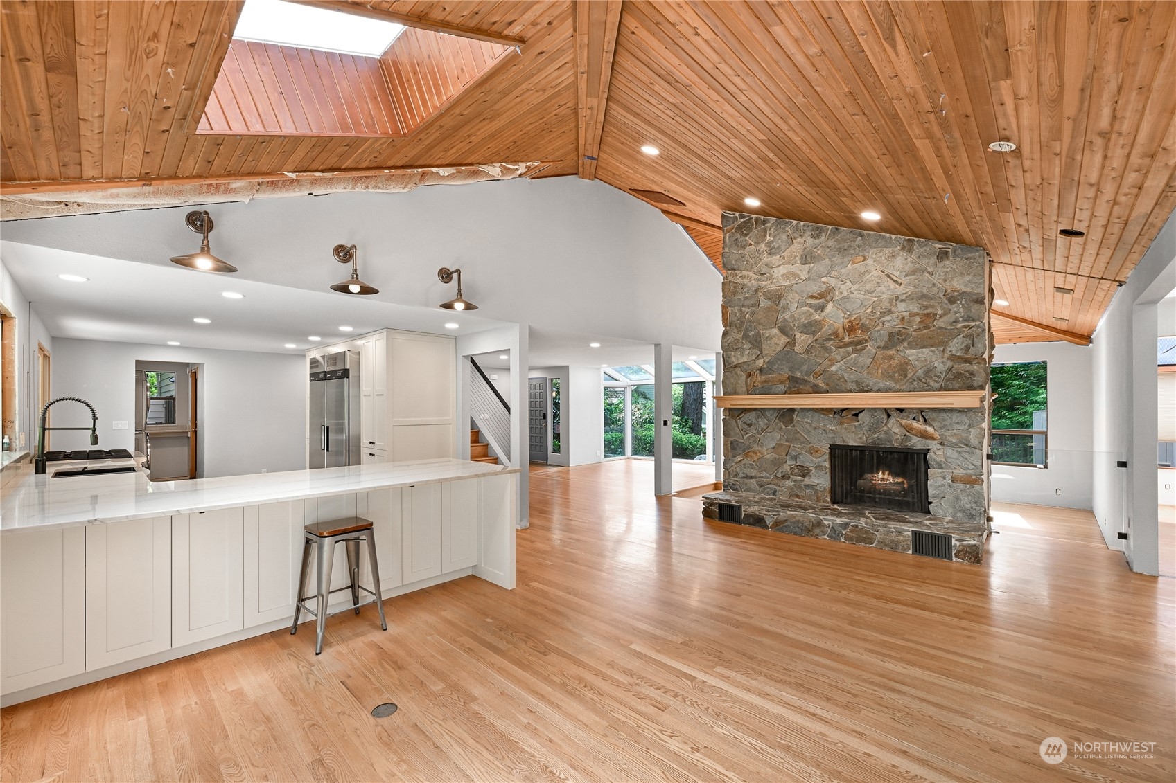 615 Canyon View Road Bellingham, WA 98225 - Photo 8 of 39 a lobby with furniture and fireplace