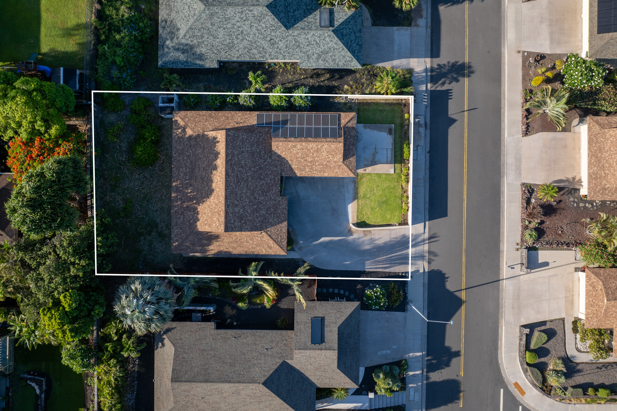 68-1693 Malie Street Waikoloa, HI 96738 - Photo 22 of 25 an aerial view of a house with swimming pool