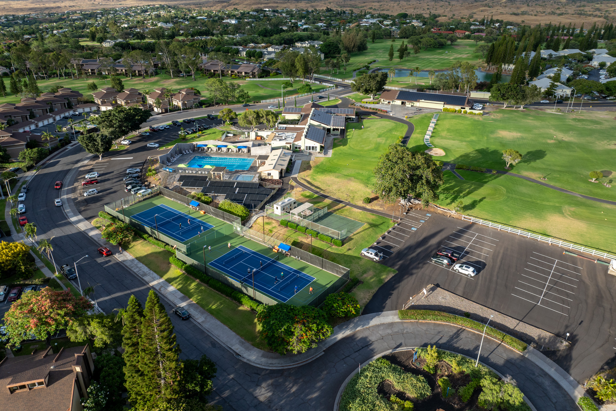 68-1693 Malie Street Waikoloa, HI 96738 - Photo 25 of 25 an aerial view of a house with a garden