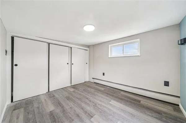 wooden floor in an empty room