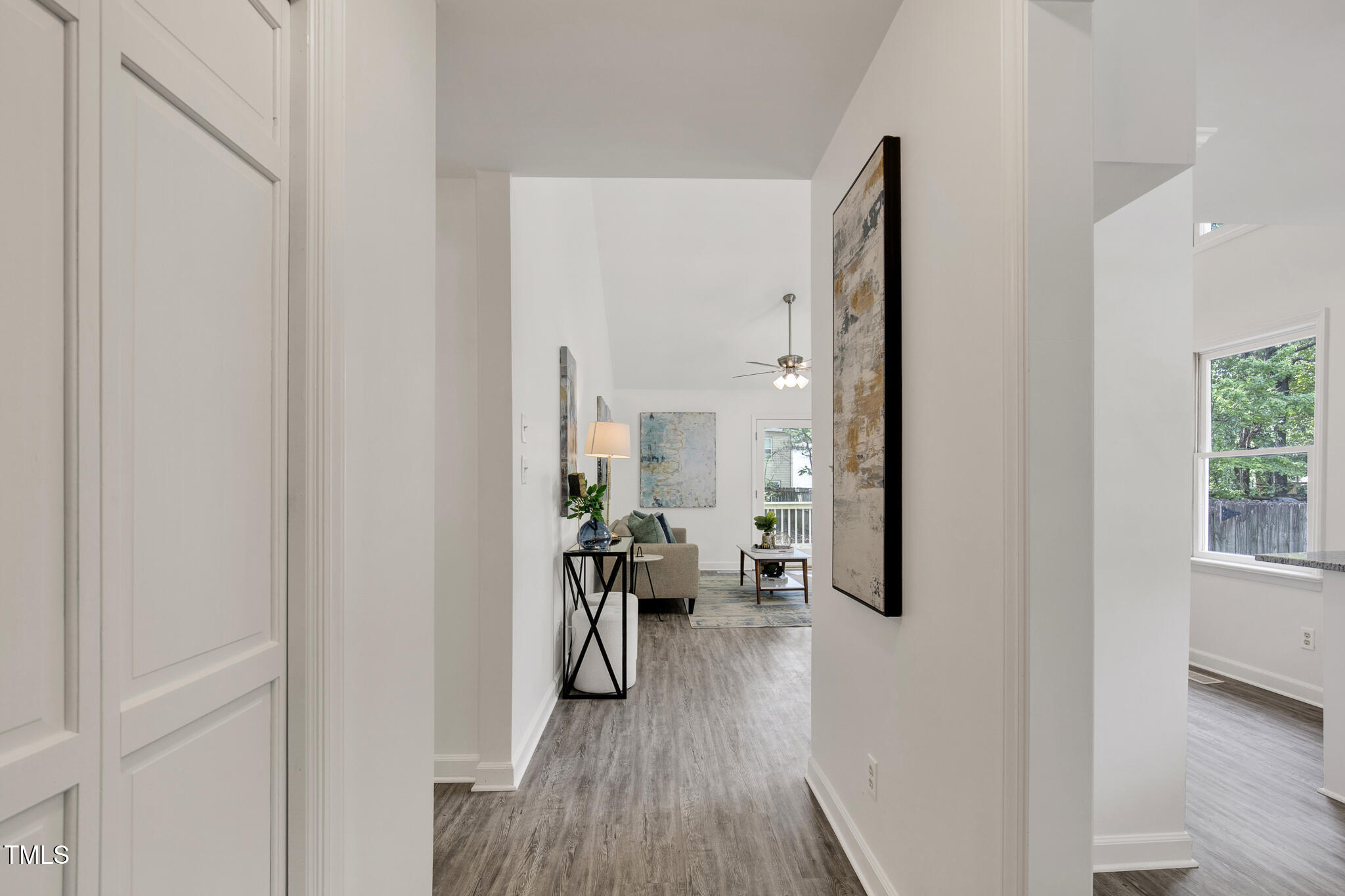 2611 Sawmill Road Raleigh, NC 27613 - Photo 4 of 31 a very nice looking room with a wooden floor