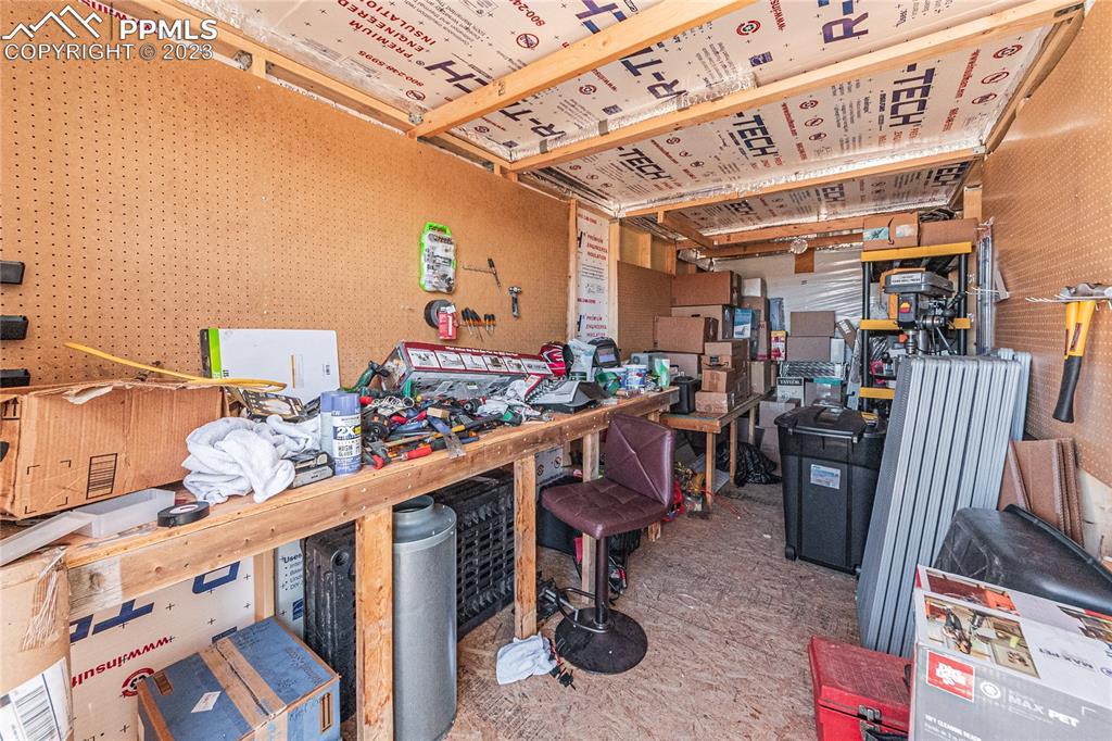 24225 East View Road Trinidad, CO 81082 - Photo 32 of 50 a room with lots of wooden furniture