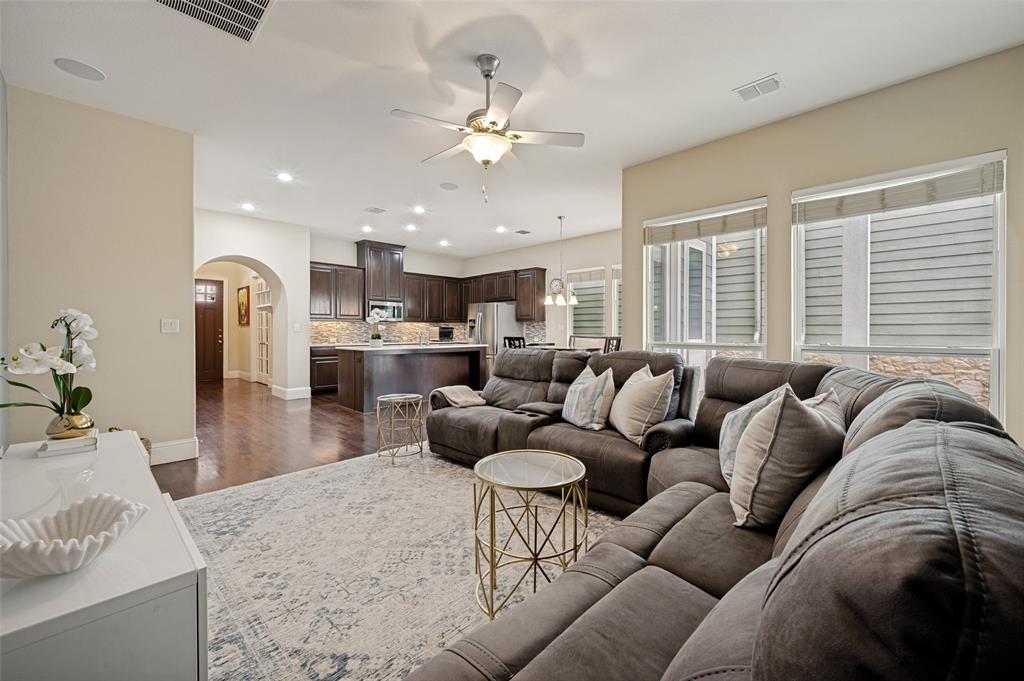 773 South Coppell Road Coppell, TX 75019 - Photo 13 of 30 a living room with furniture and a large window