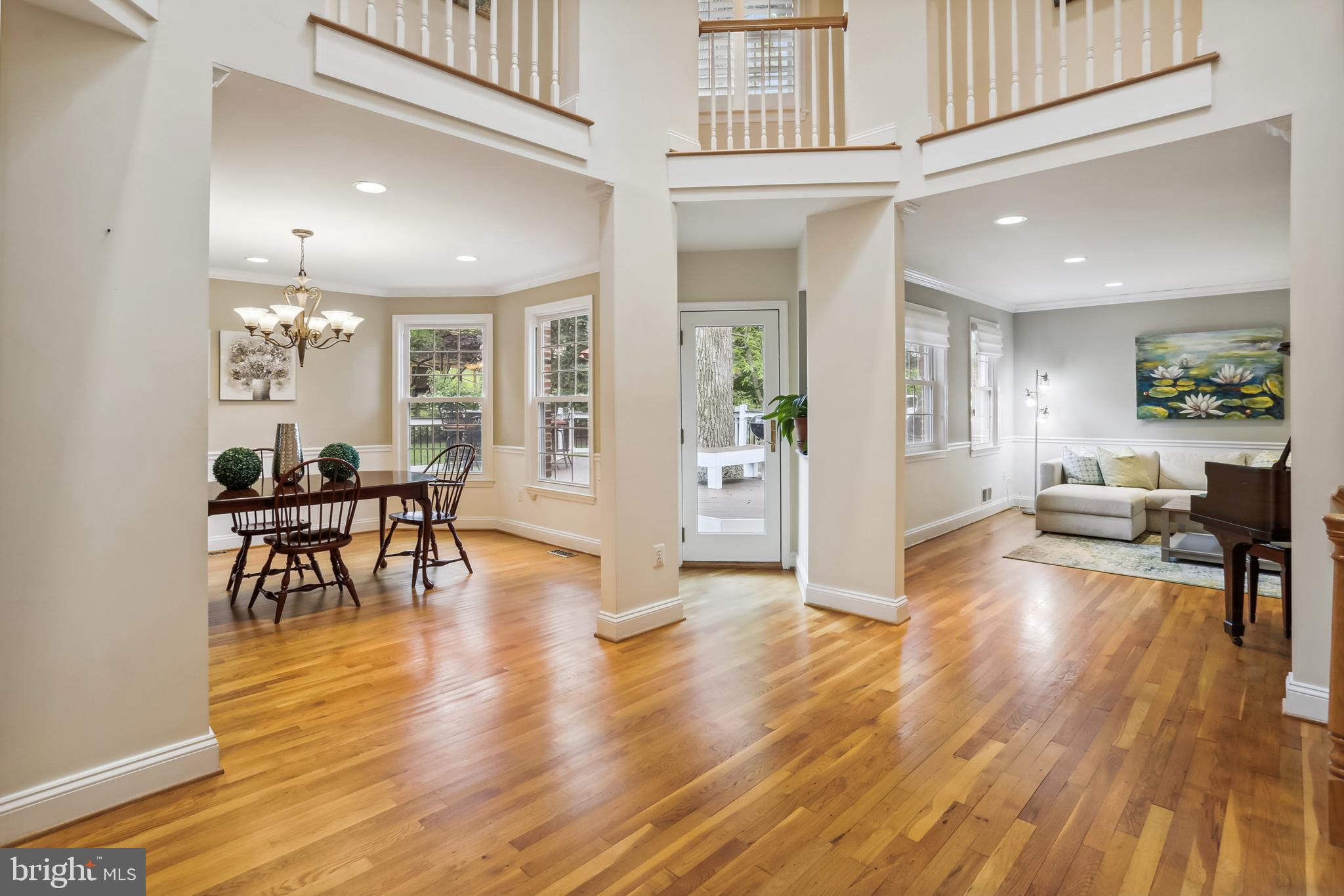 6820 Old Stage Road North Bethesda, MD 20852 - Photo 22 of 87 Opening up to dining room and living room