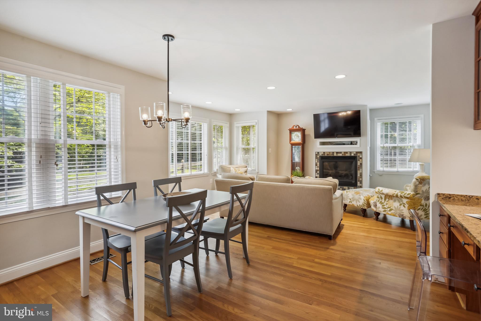 6820 Old Stage Road North Bethesda, MD 20852 - Photo 26 of 87 Family room with gas fire place
