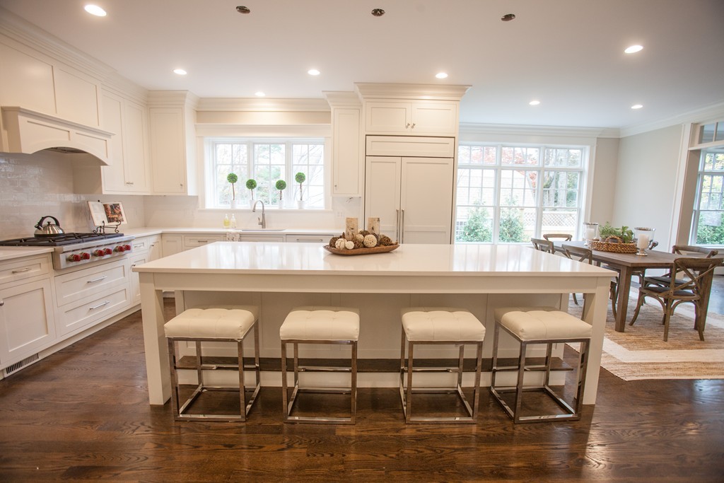 2 Cypress Road Wellesley, MA 02481 - Photo 7 of 22 a dining table chairs and window in the kitchen