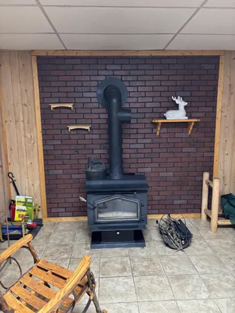 a view of barbecue area