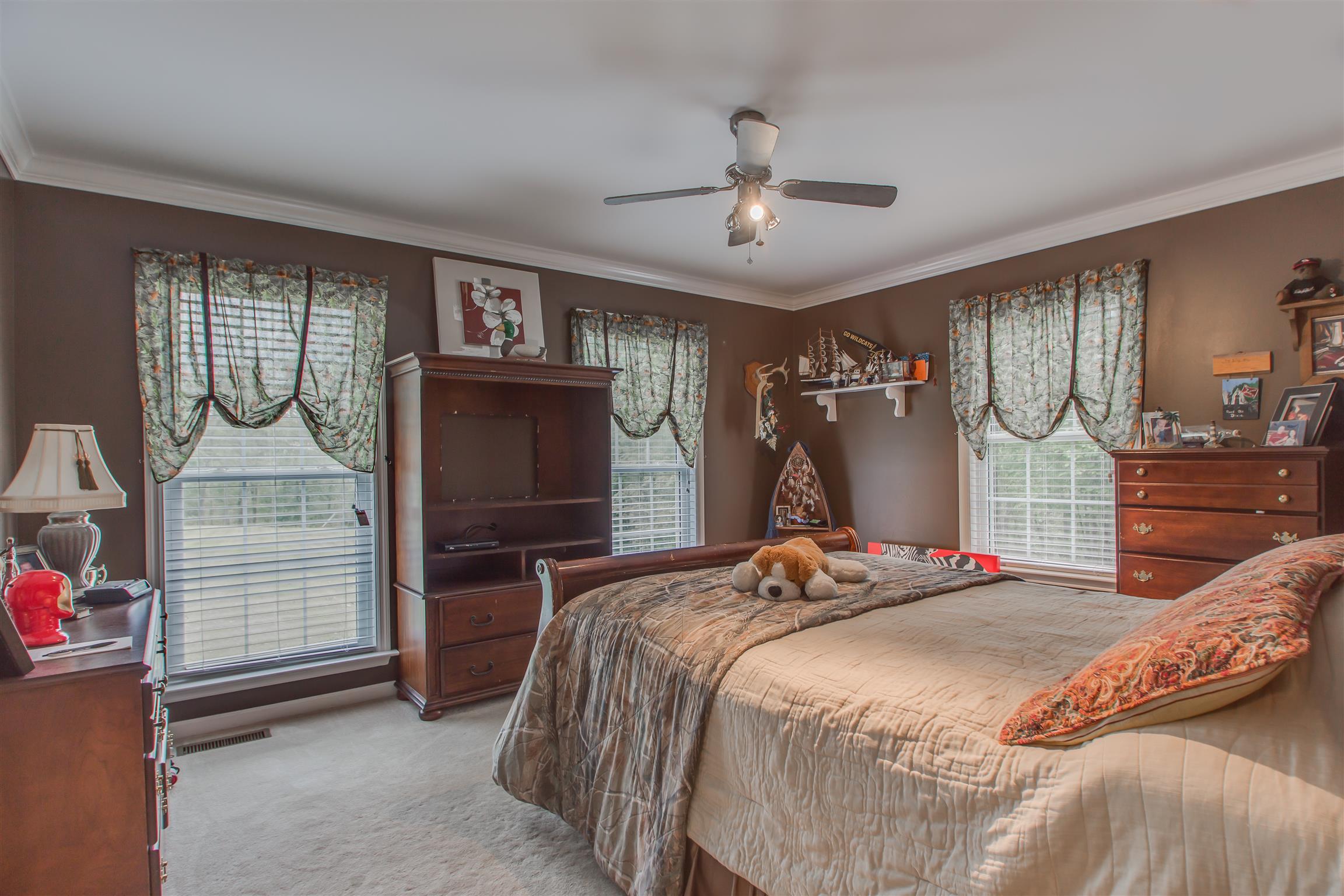 2943 Robert Skelley Road Columbia, TN 38401 - Photo 19 of 30 a bedroom with a bed and a closet