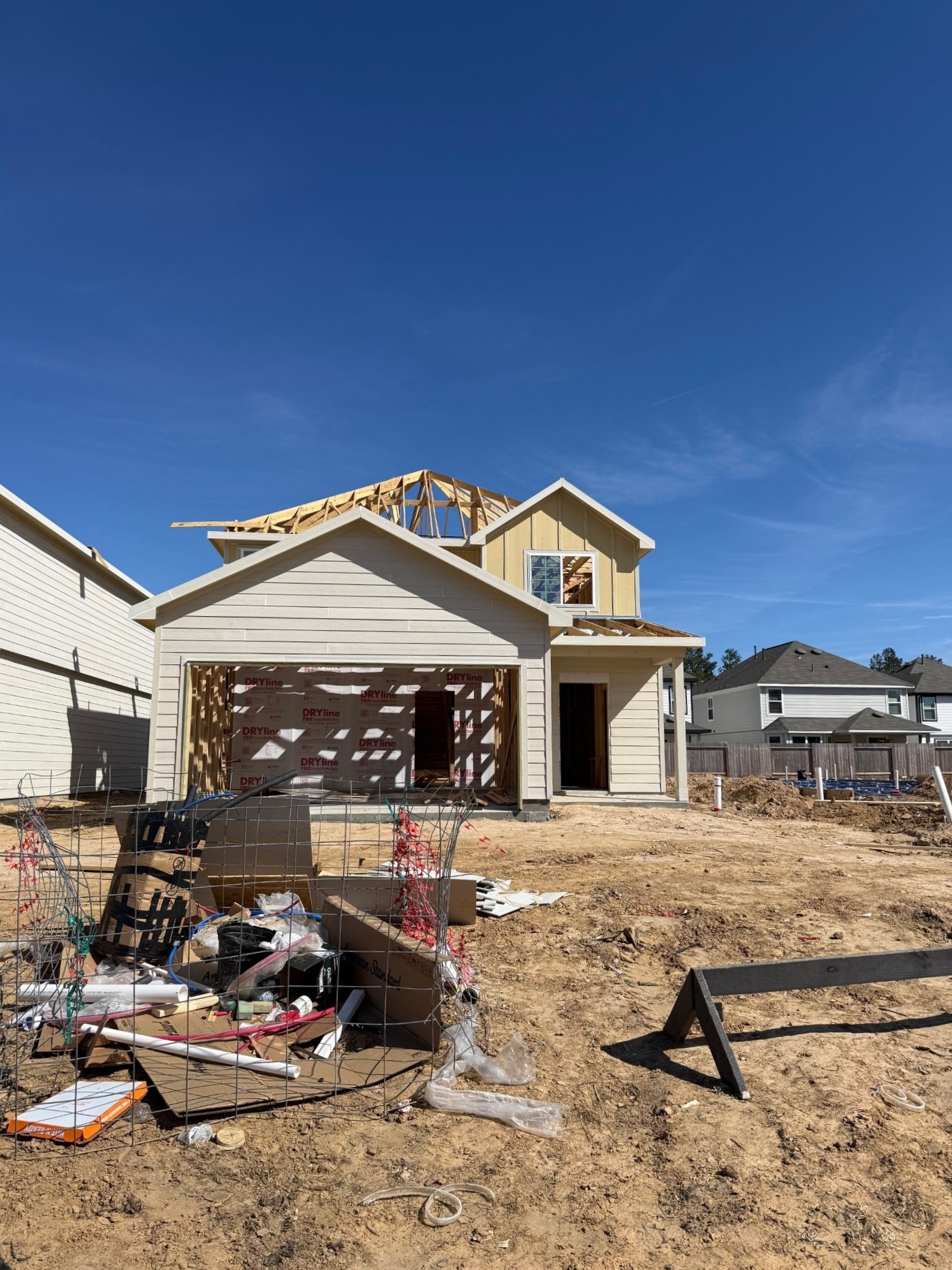 13639 Kit Run Splendora, TX 77372 - Photo 2 of 34 a front view of a houses with swimming pool