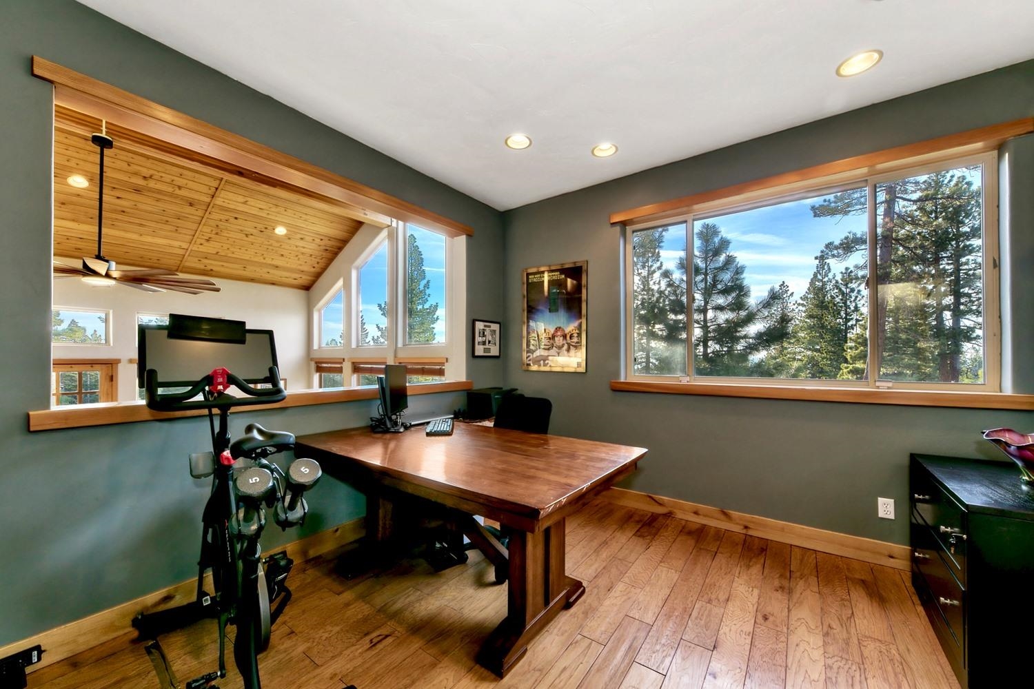 16125 Martis Peak Road Truckee, CA 96161 - Photo 11 of 21 a workspace with furniture and window