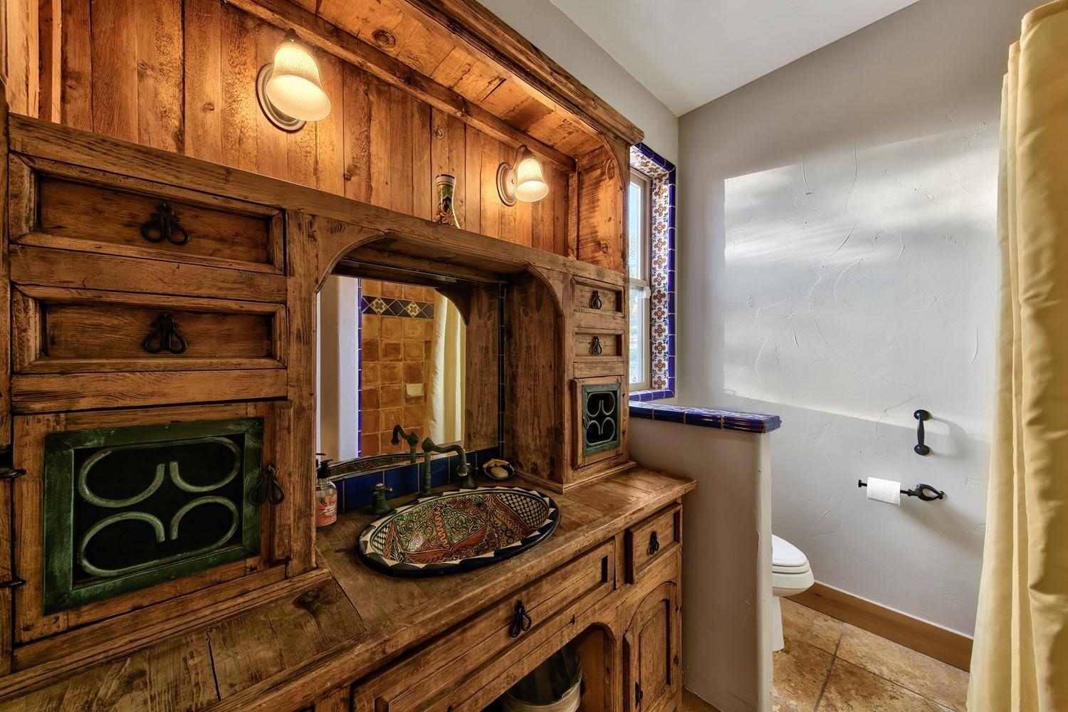 16125 Martis Peak Road Truckee, CA 96161 - Photo 12 of 21 a bathroom with a sink and a mirror