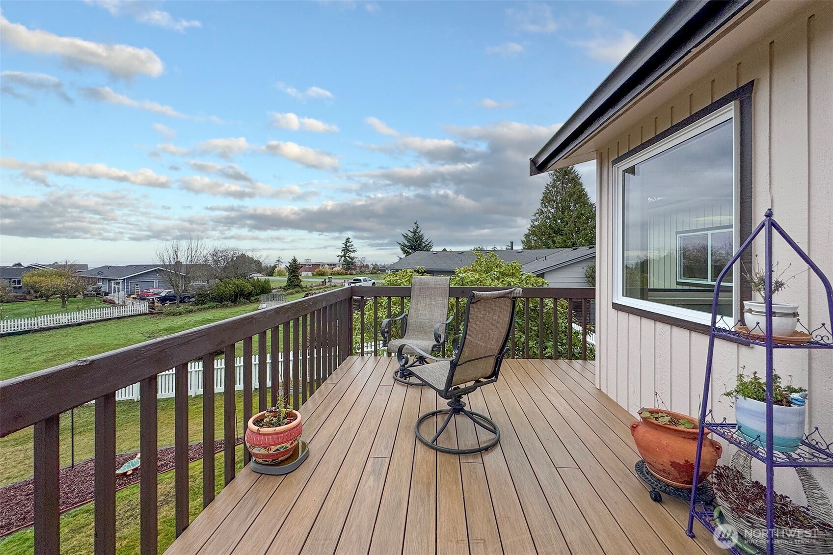 440 West Nelson Road Sequim, WA 98382 - Photo 12 of 39 a view of roof deck with furniture