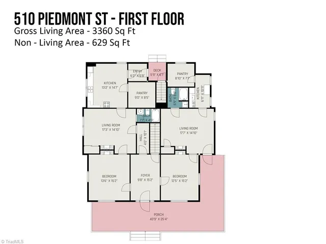 $269,900 | 510 Piedmont Street, Reidsville, NC 27320