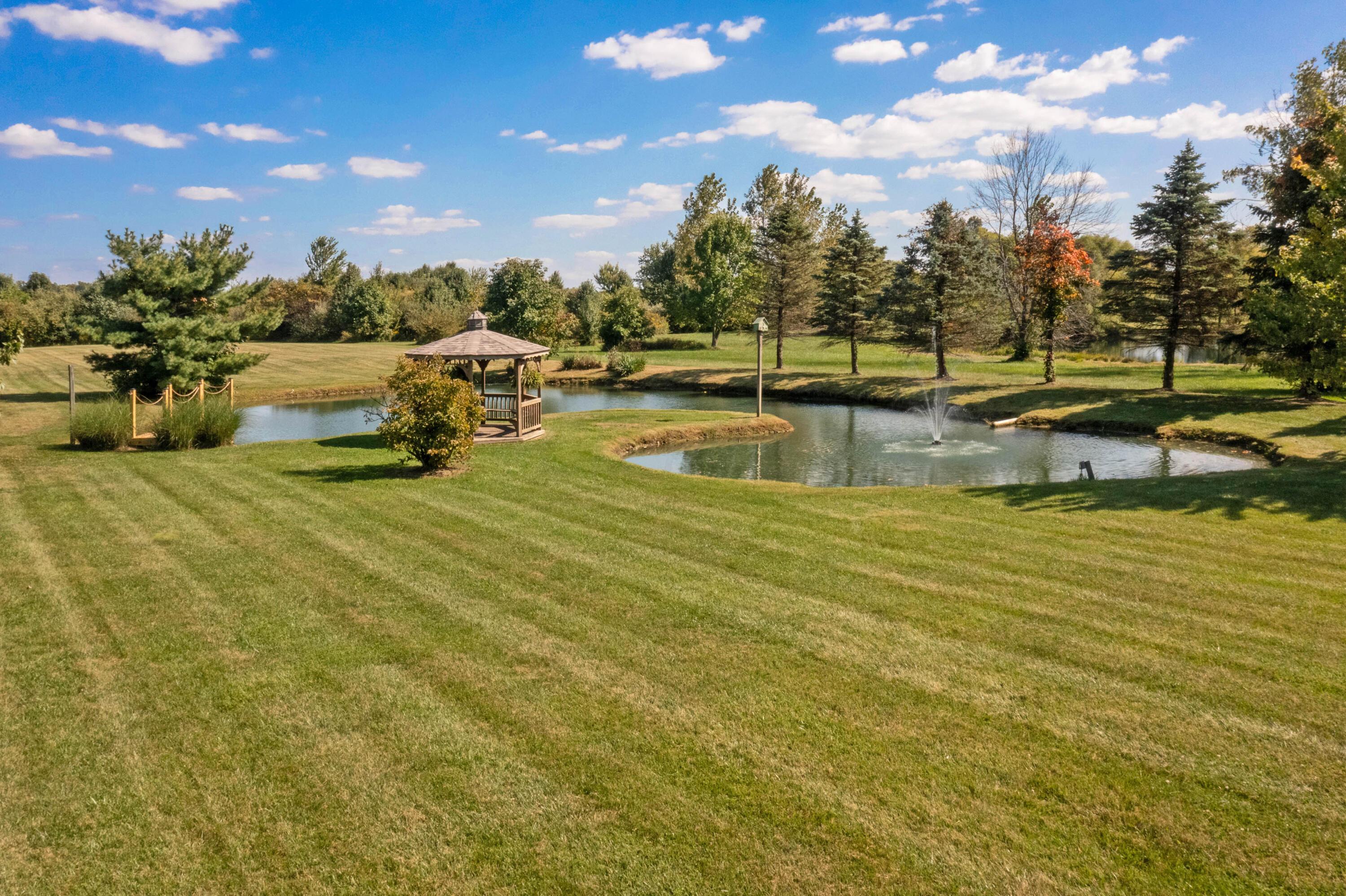 4947 Summit Road Southwest Pataskala, OH 43062 - Photo 34 of 38 BACK YARD & STOCKED POND