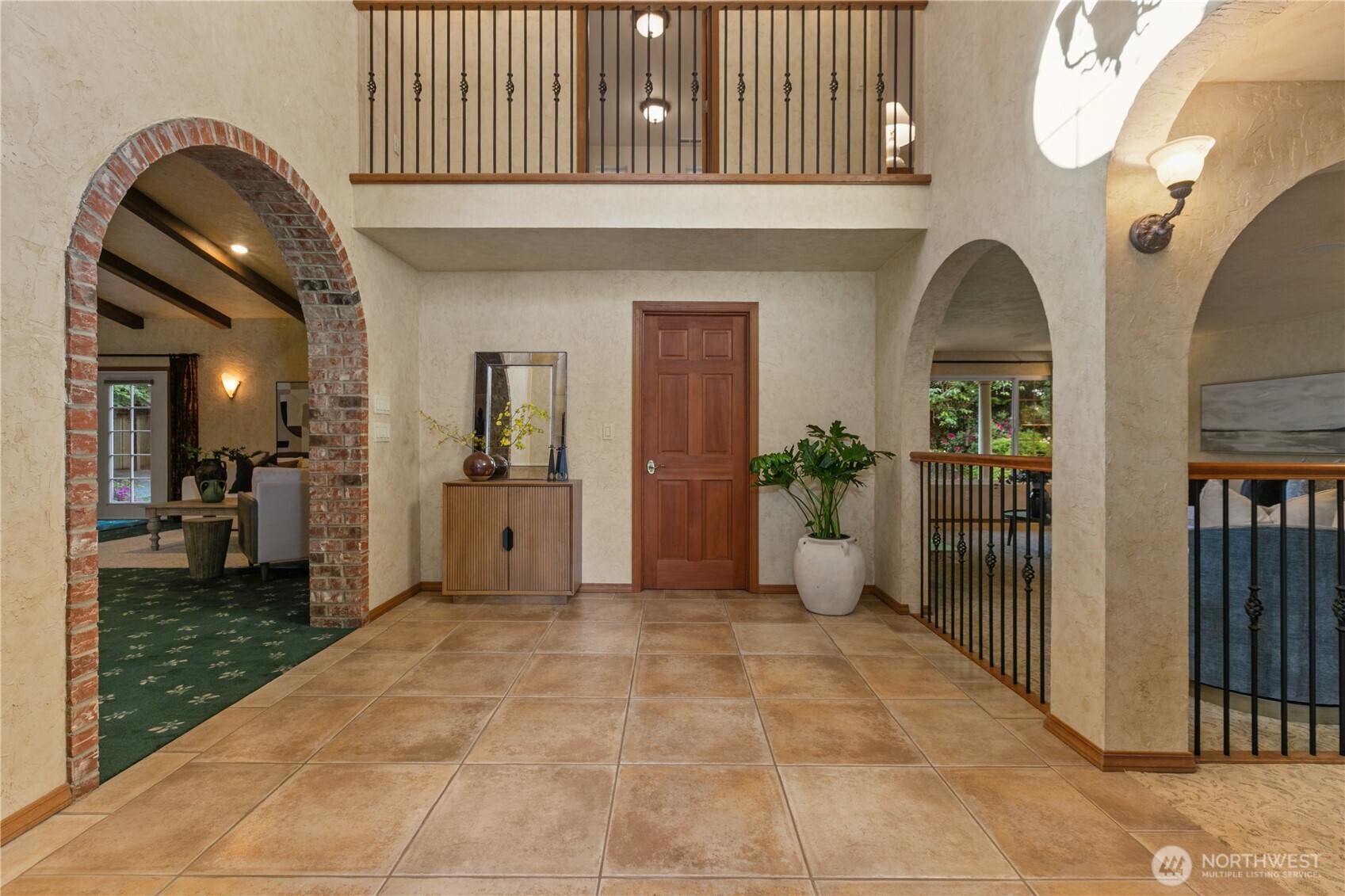 1788 Matz Road Ferndale, WA 98248 - Photo 4 of 40 a view of a hallway with wooden floor and a dining room