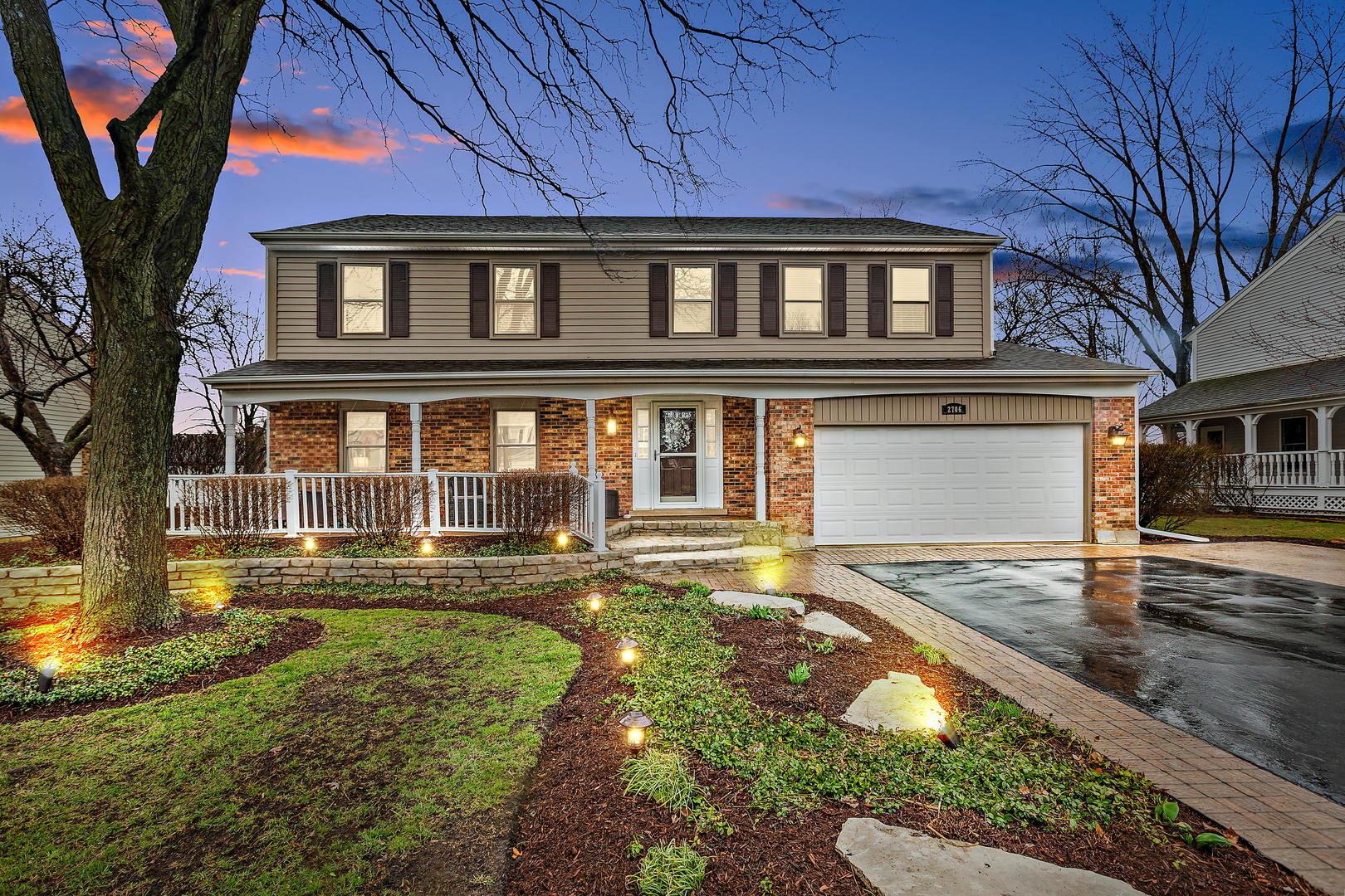 2706 Pebblebrook Lane Rolling Meadows, IL 60008 - Photo 2 of 34 front view of a house with a yard