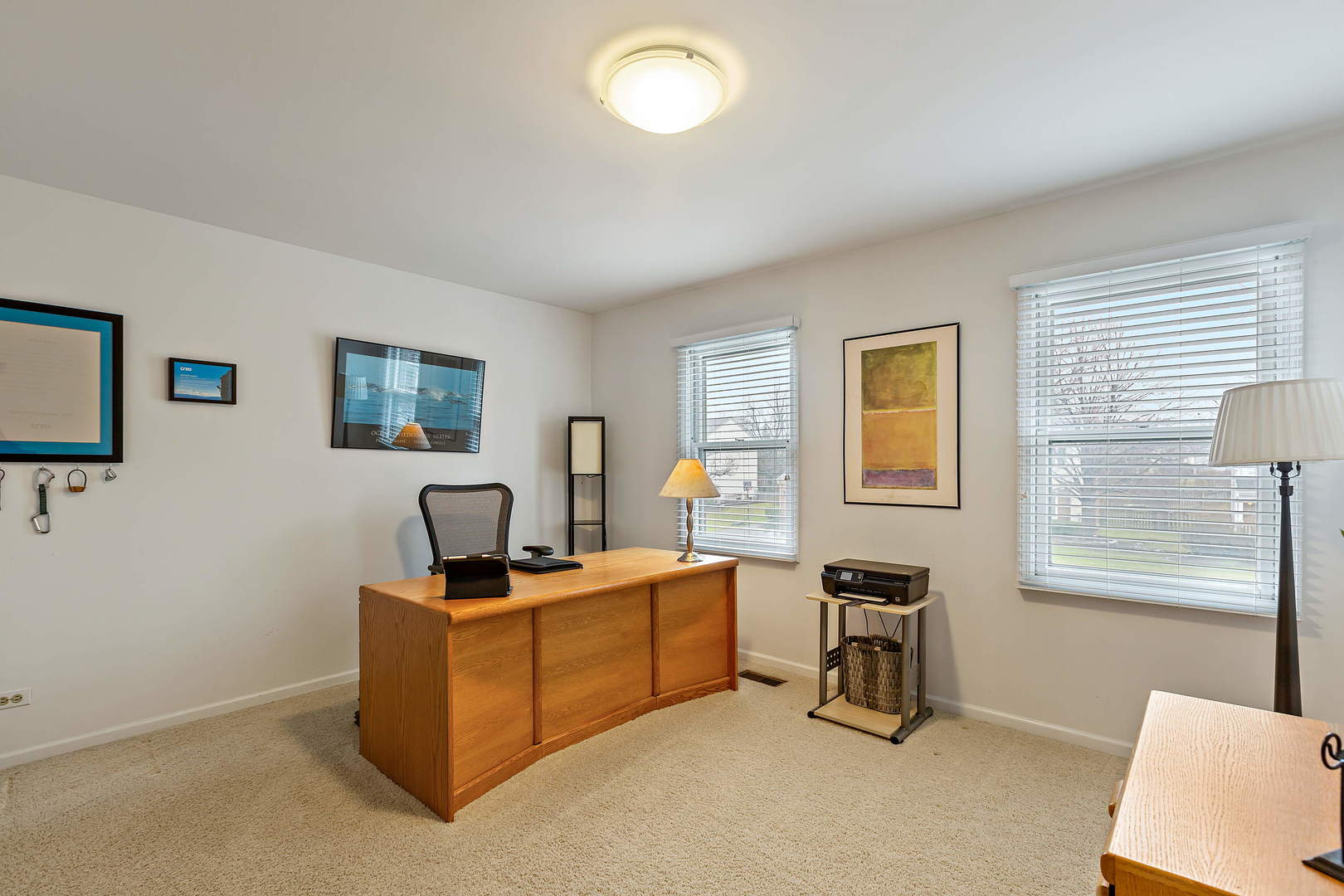 2706 Pebblebrook Lane Rolling Meadows, IL 60008 - Photo 22 of 34 a work room with furniture and windows
