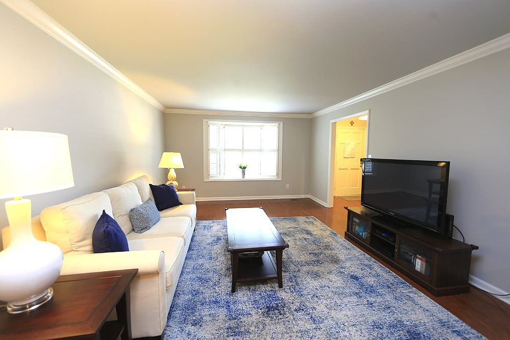 2842 Wycliff Road Raleigh, NC 27607 - Photo 7 of 30 Wonderful sunlight and attractive Plantation Shutters. Living Room