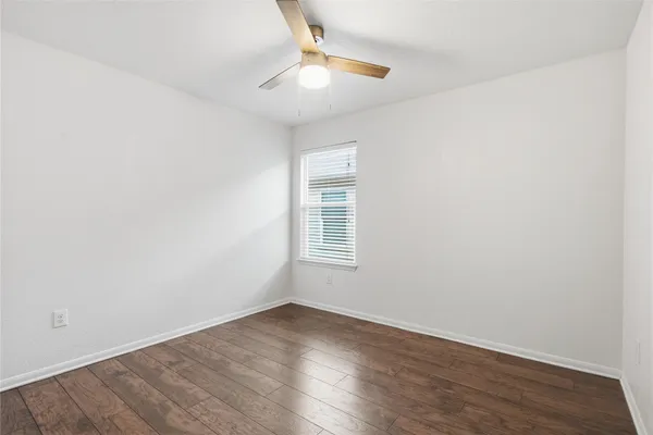 wooden floor in an empty room