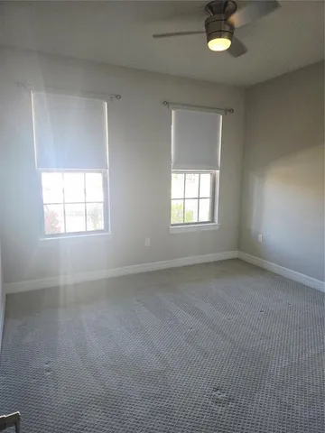 an empty room with window