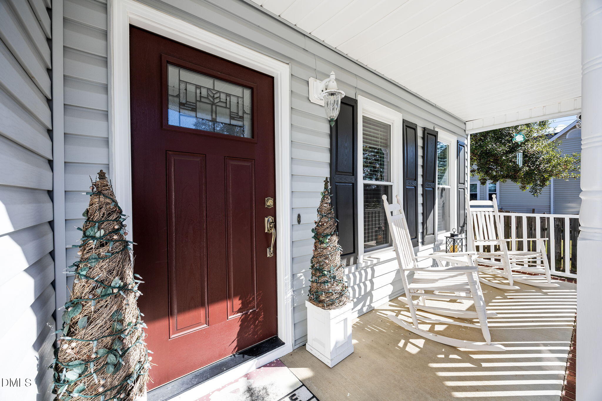 30 Stockton Drive Angier, NC 27501 - Photo 12 of 52 a view of a entryway door of the house