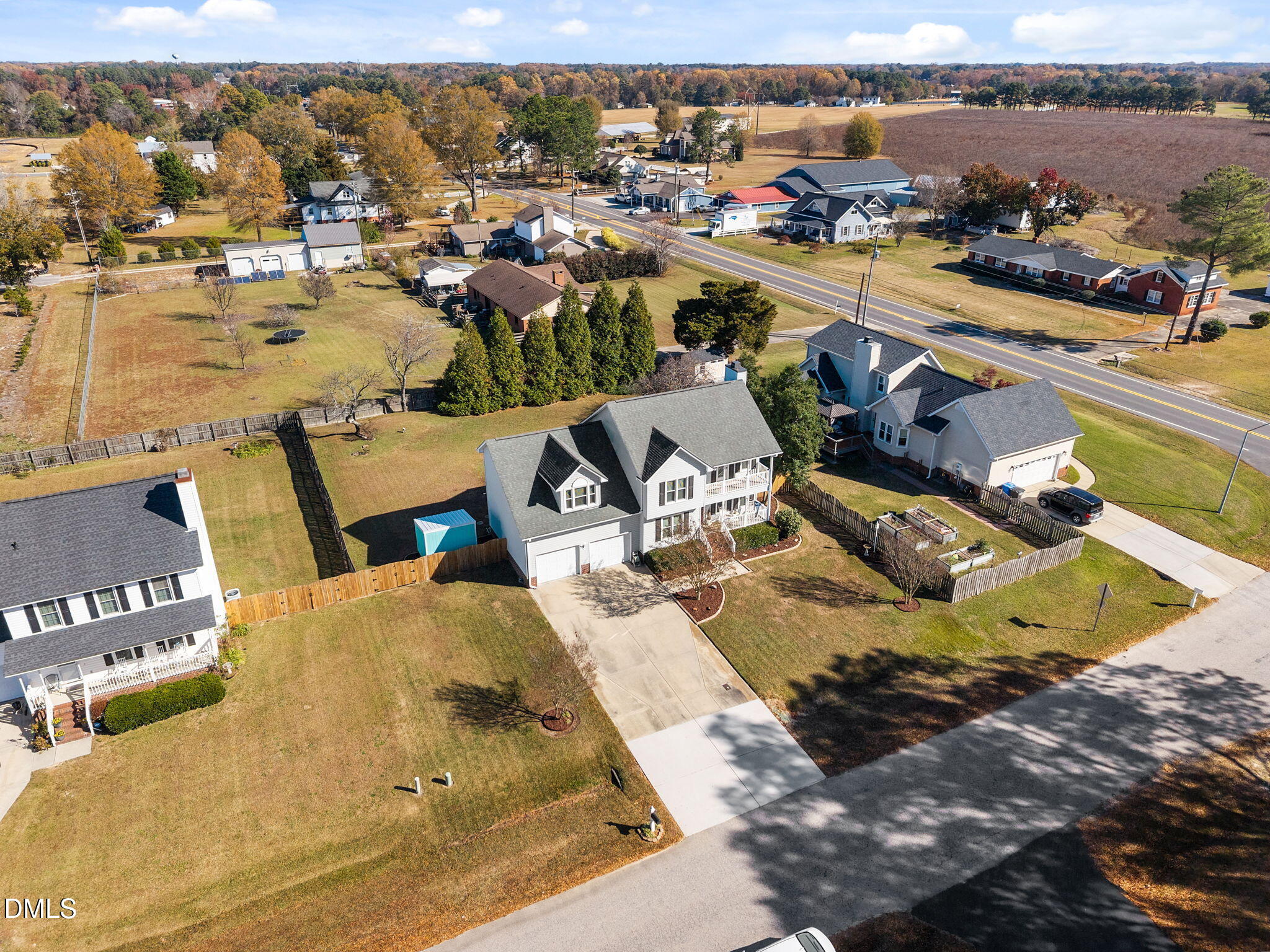 30 Stockton Drive Angier, NC 27501 - Photo 5 of 52 an aerial view of a house with outdoor space