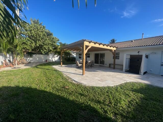 1260 Manor Drive Riviera Beach, FL 33404 - Photo 30 of 59 Patio and outside shower
