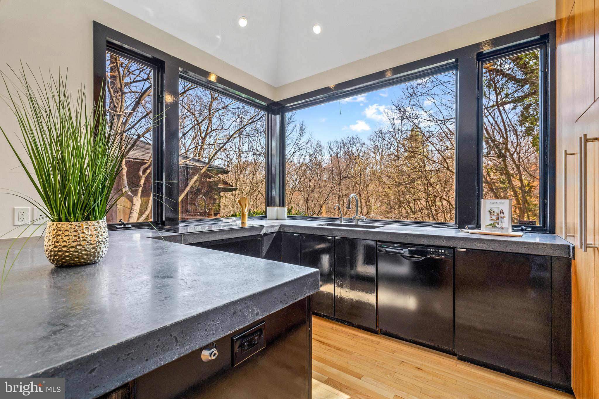 2609 Klingle Road Northwest Washington, DC 20008 - Photo 15 of 41 a view of a floor to ceiling window and wooden floor