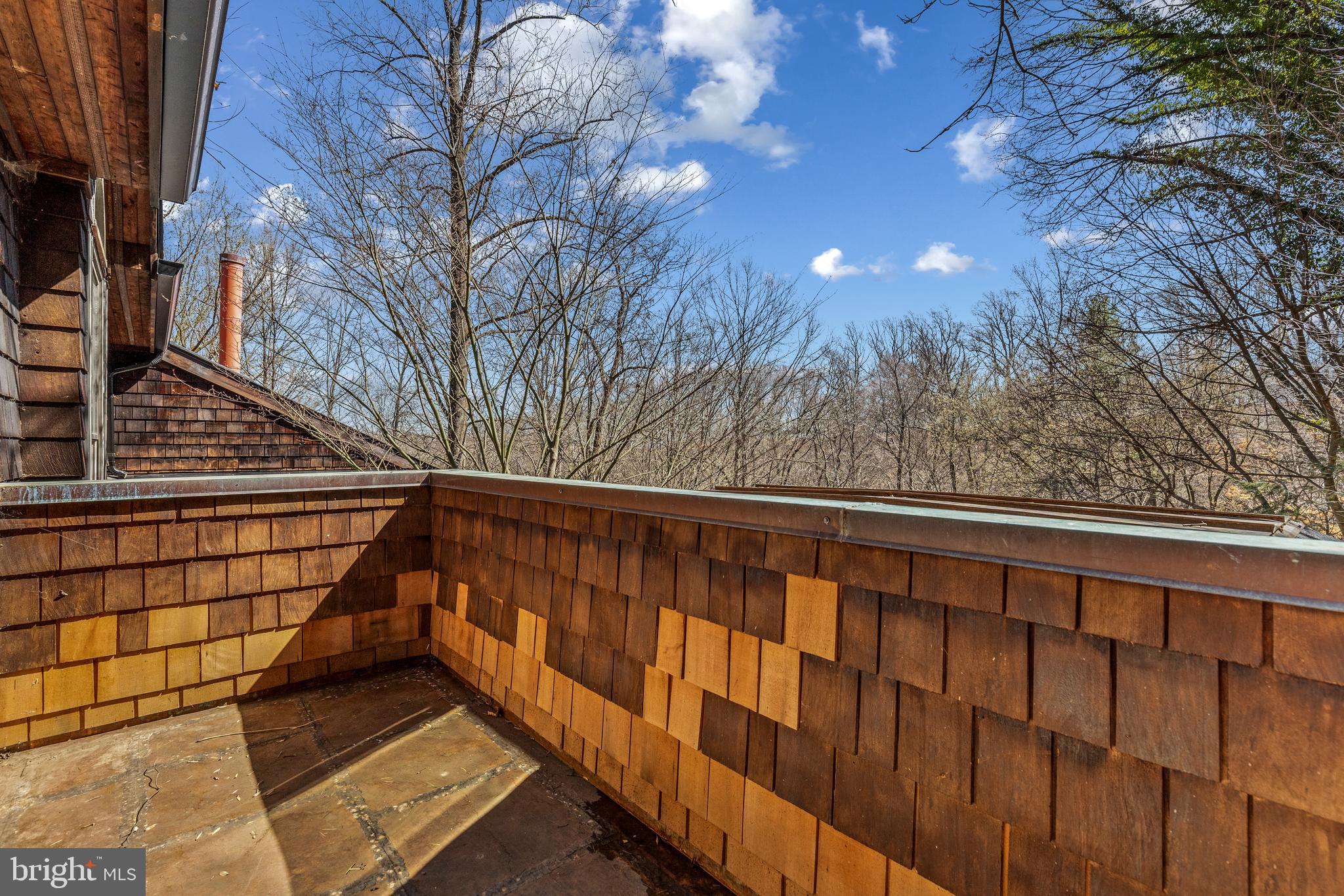 2609 Klingle Road Northwest Washington, DC 20008 - Photo 27 of 41 a view of wooden balcony