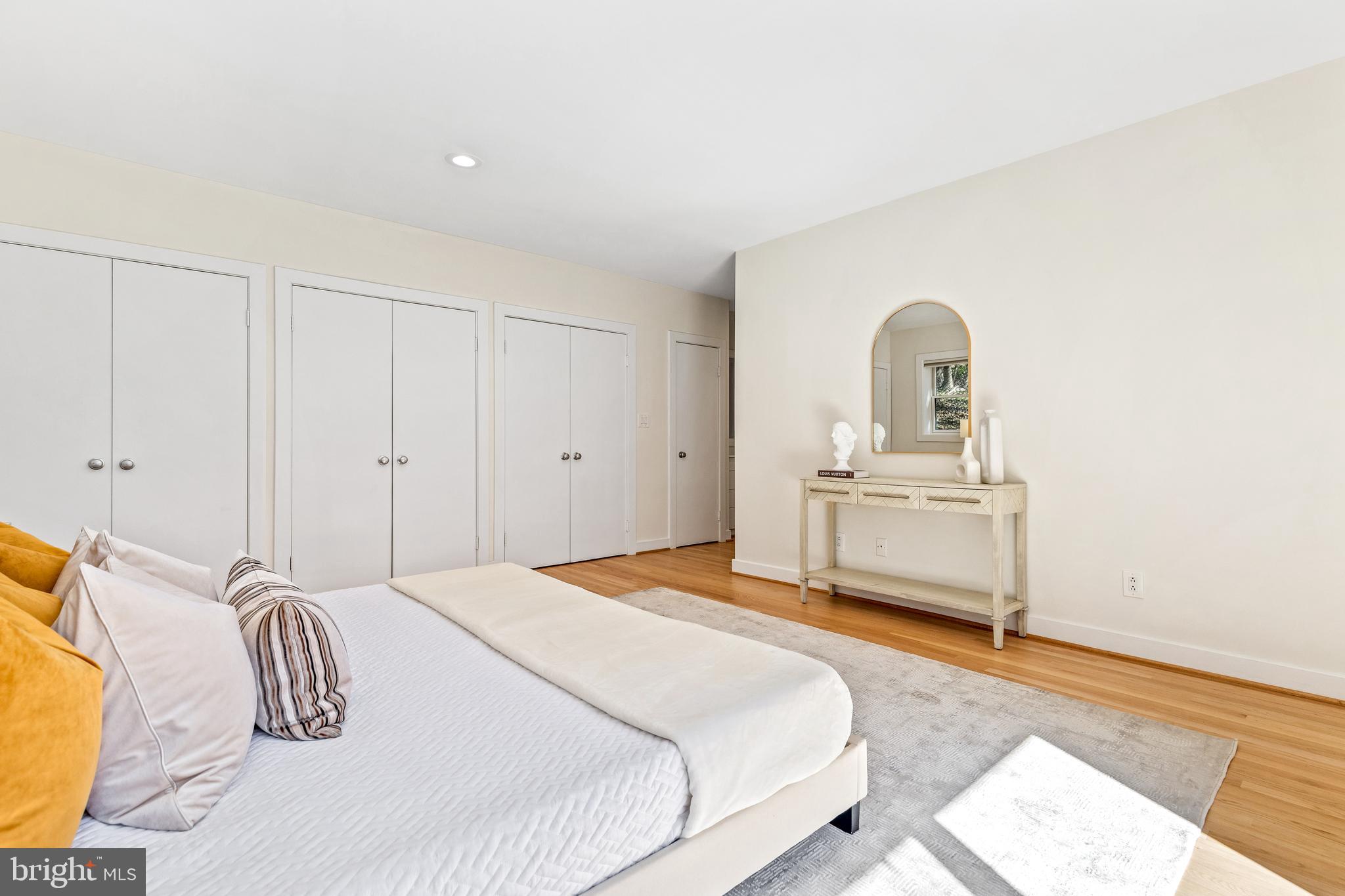 2609 Klingle Road Northwest Washington, DC 20008 - Photo 35 of 41 a bedroom with a bed and a sink