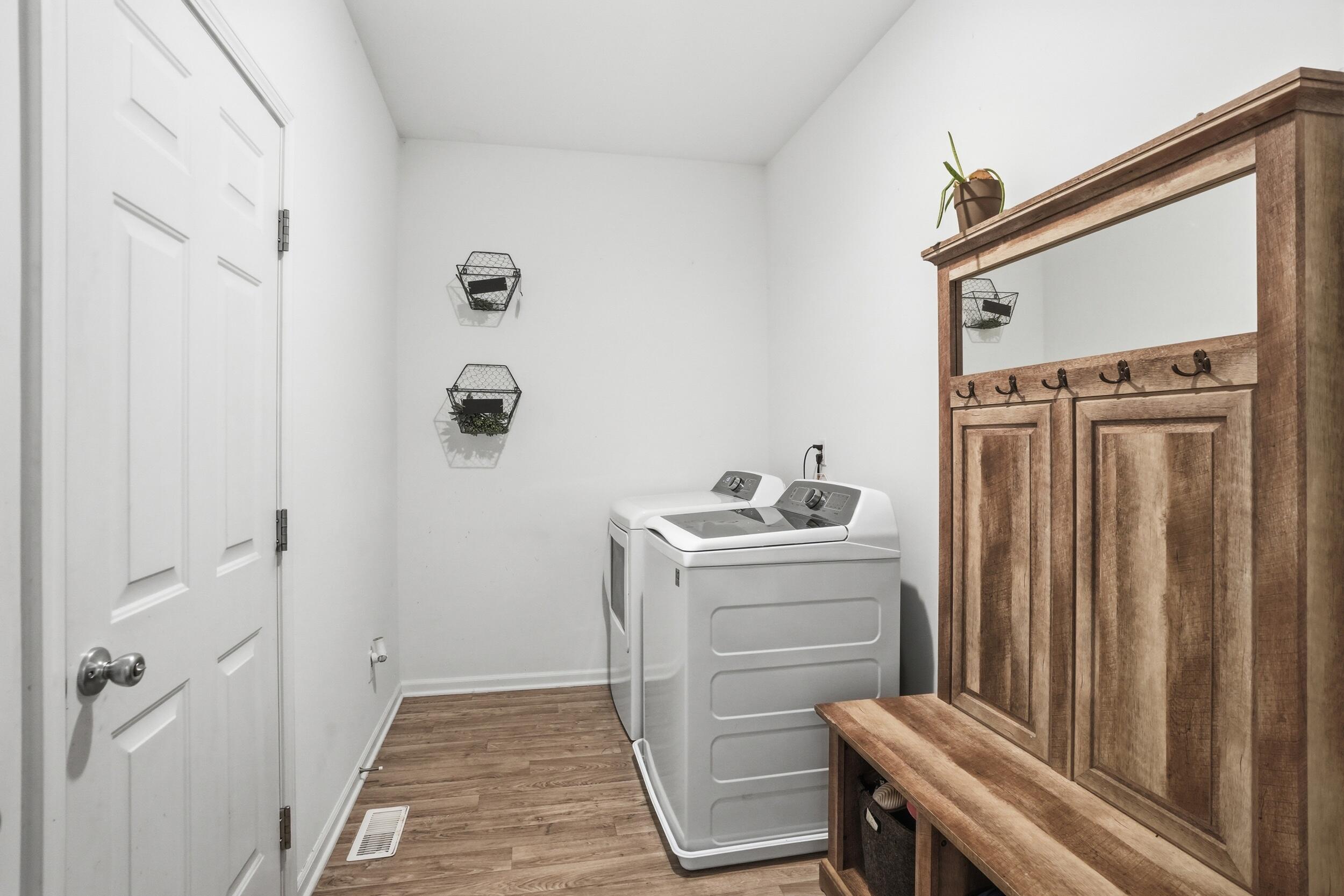 8658 Valley Forge Way Lowell, IN 46356 - Photo 11 of 23 a view of a room with washer and dryer