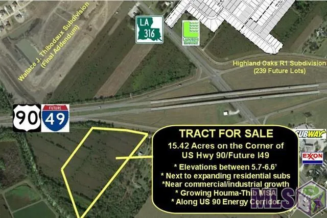 $850,000 | 289 South Service Road, Gray, LA 70359