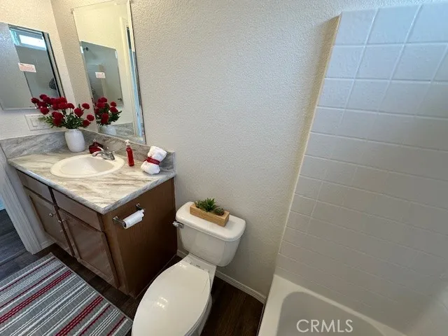 a bathroom with a sink and a toilet