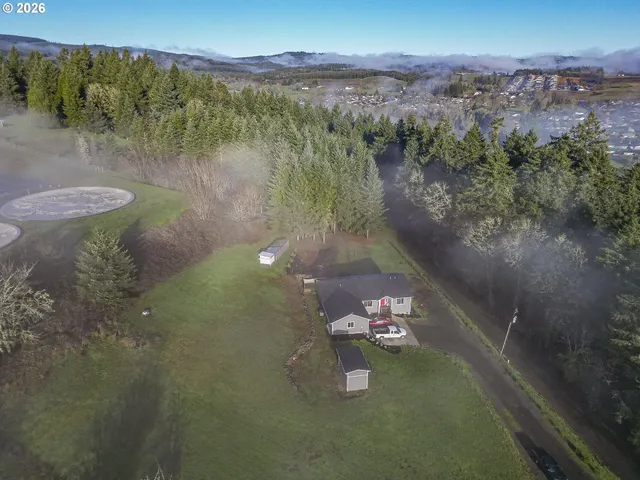 a view of a lake with a mountain