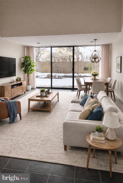 1 Markham Road, Unit 1D Princeton, NJ 08540 - Photo 13 of 55 a living room with furniture and a large window