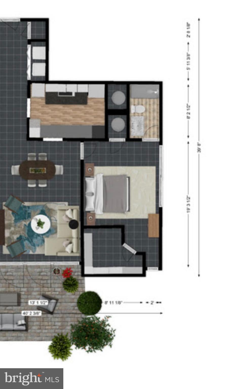 1 Markham Road, Unit 1D Princeton, NJ 08540 - Photo 55 of 55 a bathroom with a sink and a mirror
