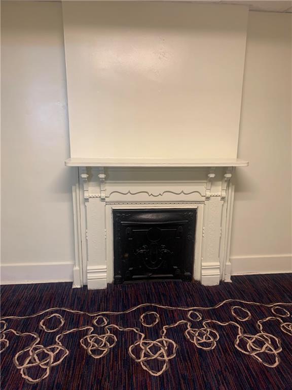 3312 Dawson Street Pittsburgh, PA 15213 - Photo 4 of 8 a close view of a fireplace in a room