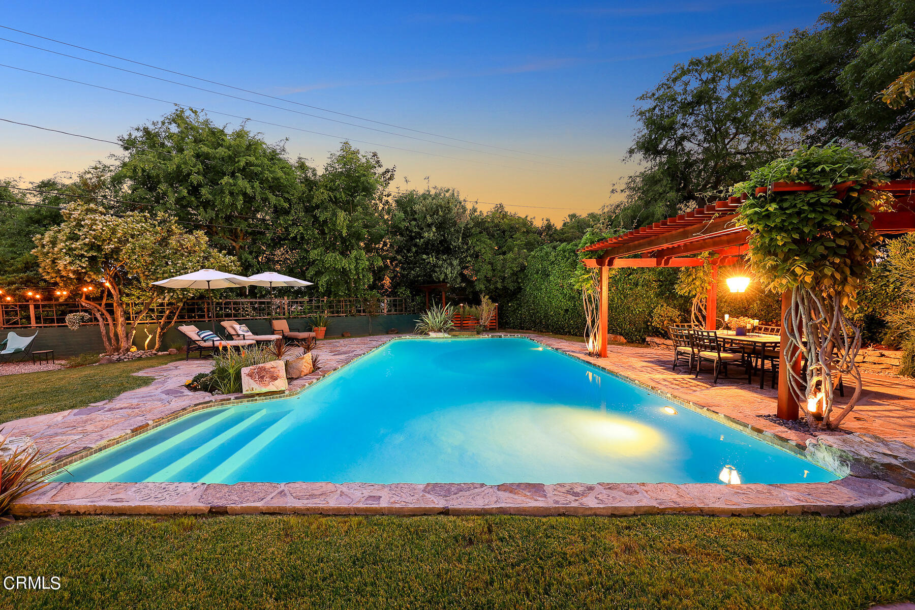 3780 Fairmeade Road Pasadena, CA 91107 - Photo 48 of 73 swimming pool view with a seating space