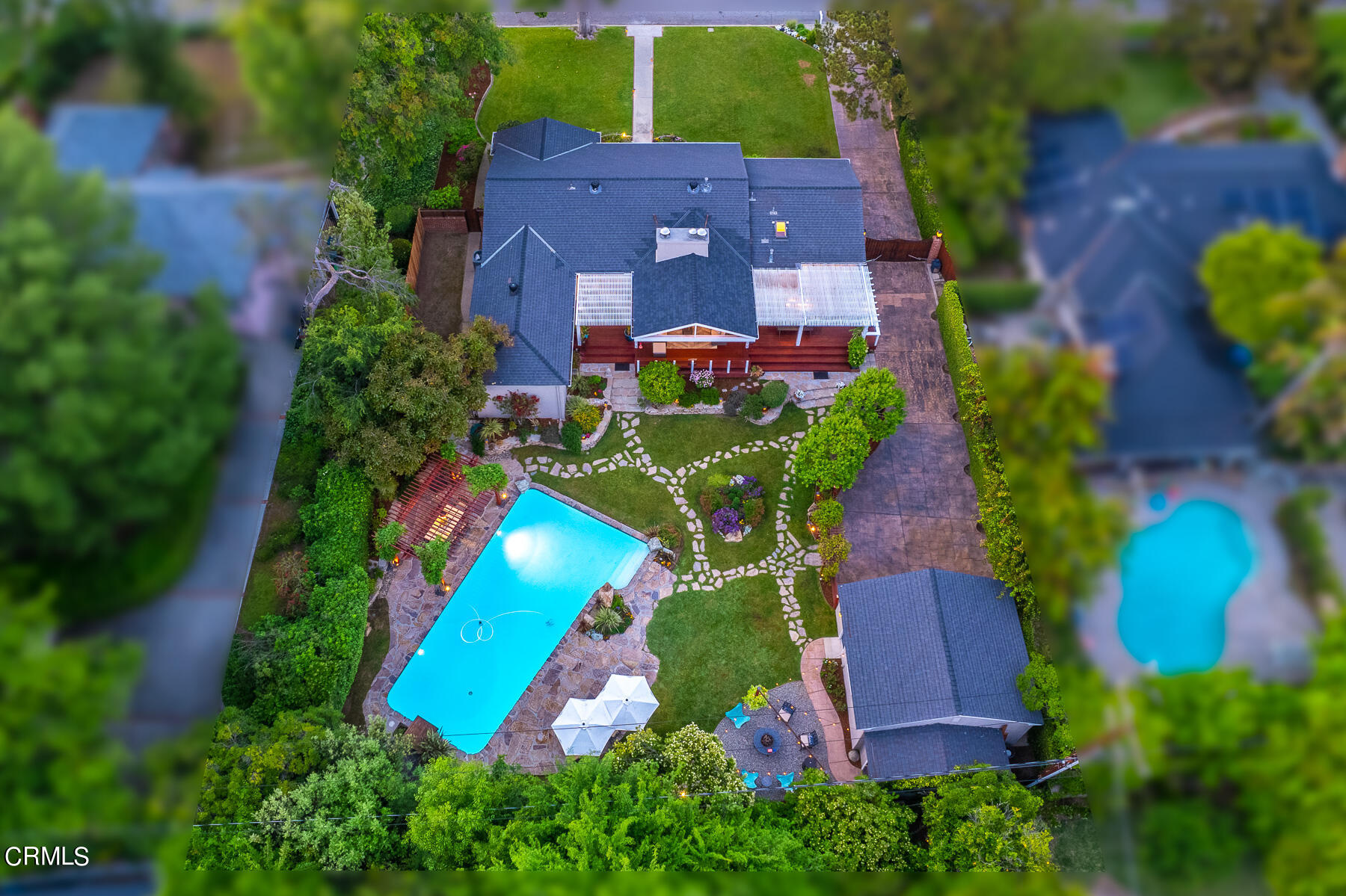 3780 Fairmeade Road Pasadena, CA 91107 - Photo 68 of 73 an aerial view of a house