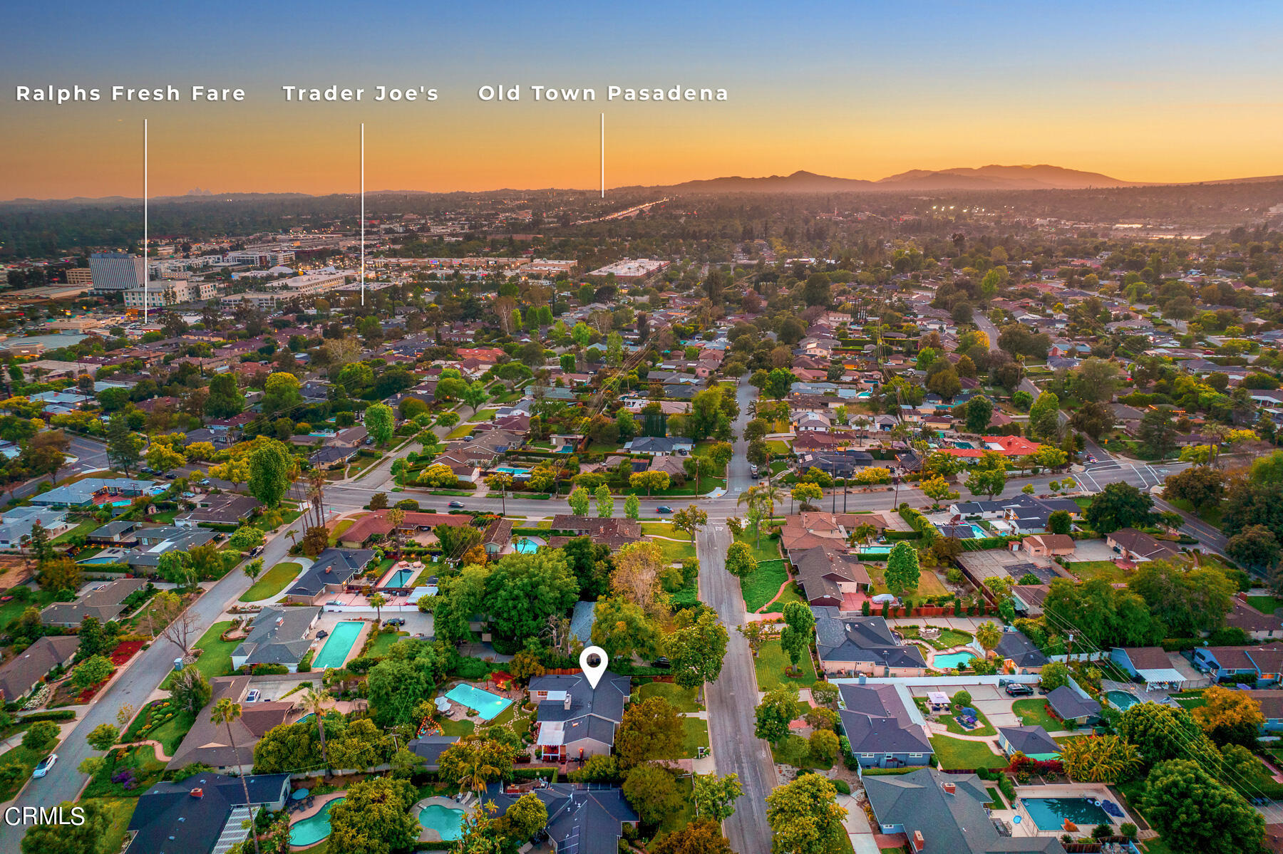 3780 Fairmeade Road Pasadena, CA 91107 - Photo 70 of 73 a view of city and mountain