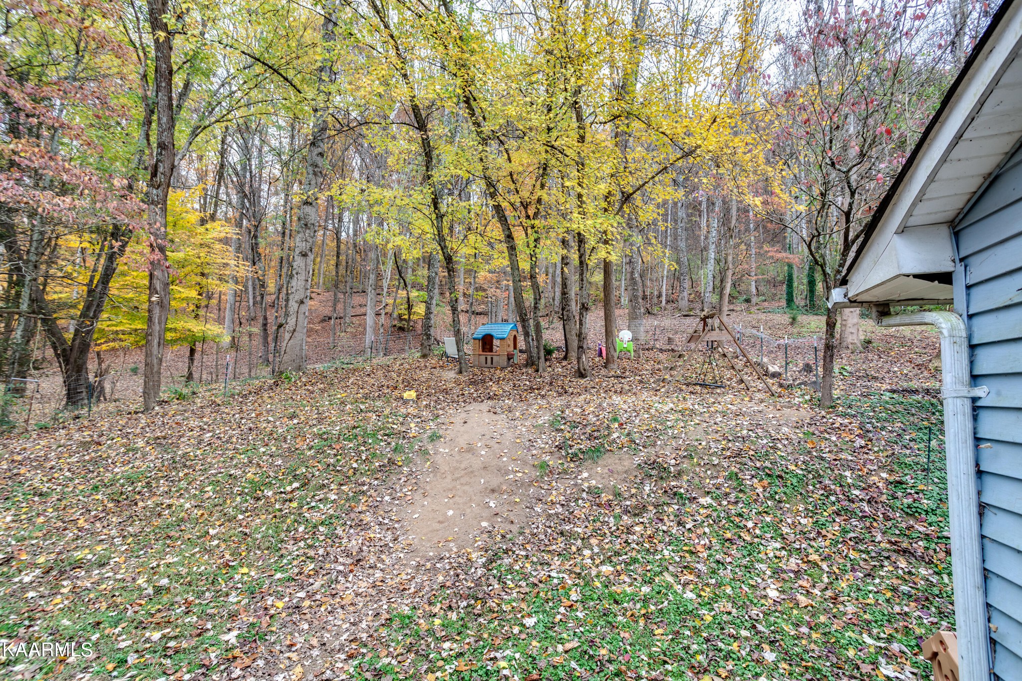 2018 Rhea Road Knoxville, TN 37920 - Photo 26 of 28 a backyard of a house with lots of green space