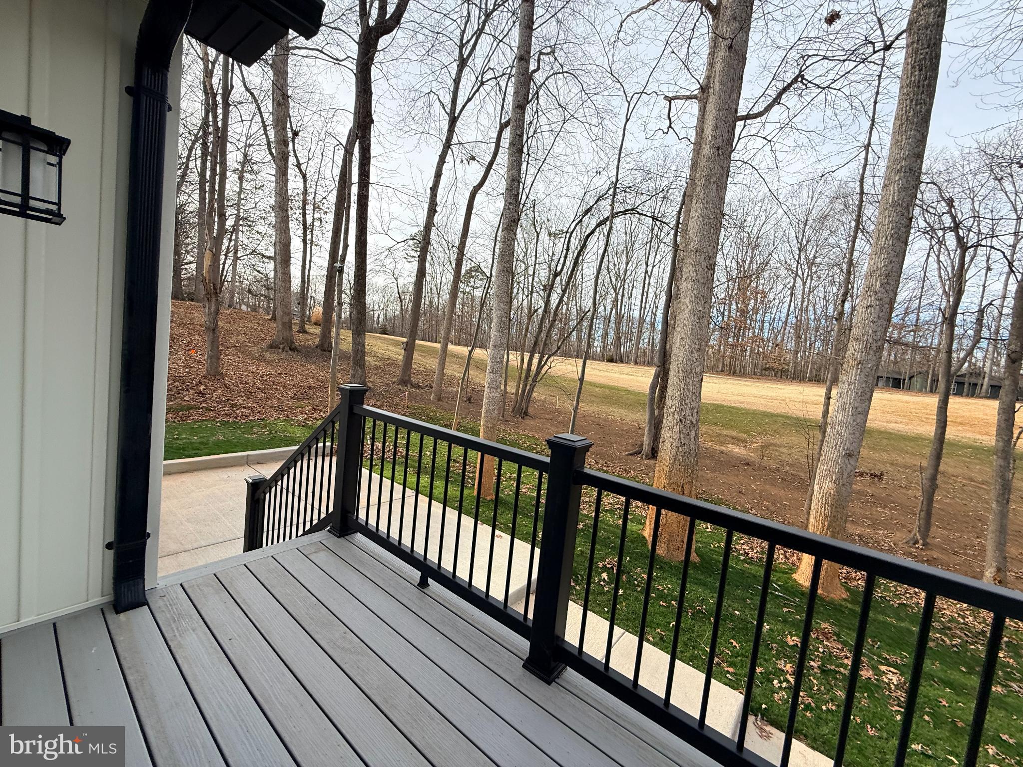 501 Gold Valley Road Locust Grove, VA 22508 - Photo 21 of 85 Serene deck view amidst tranquil woods.