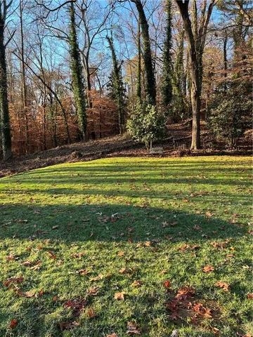a view of a volley ball court