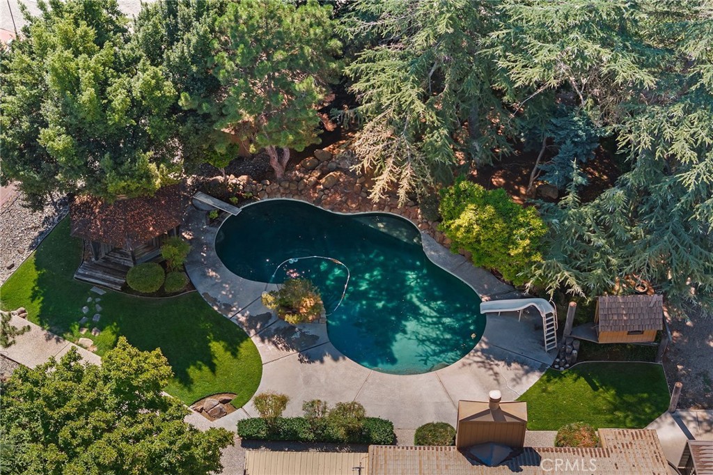6357 County Road 48 Willows, CA 95988 - Photo 65 of 75 an aerial view of a house with a yard and a large tree
